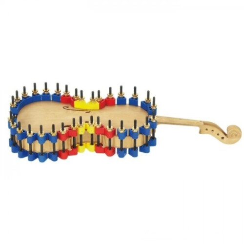 32-Piece Violin and Viola Assembly Clamp Set for Luthier Projects and Repairs
