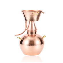Handcrafted 6.5L Pure Copper Essential Oil & Brandy Distiller Alembic Set