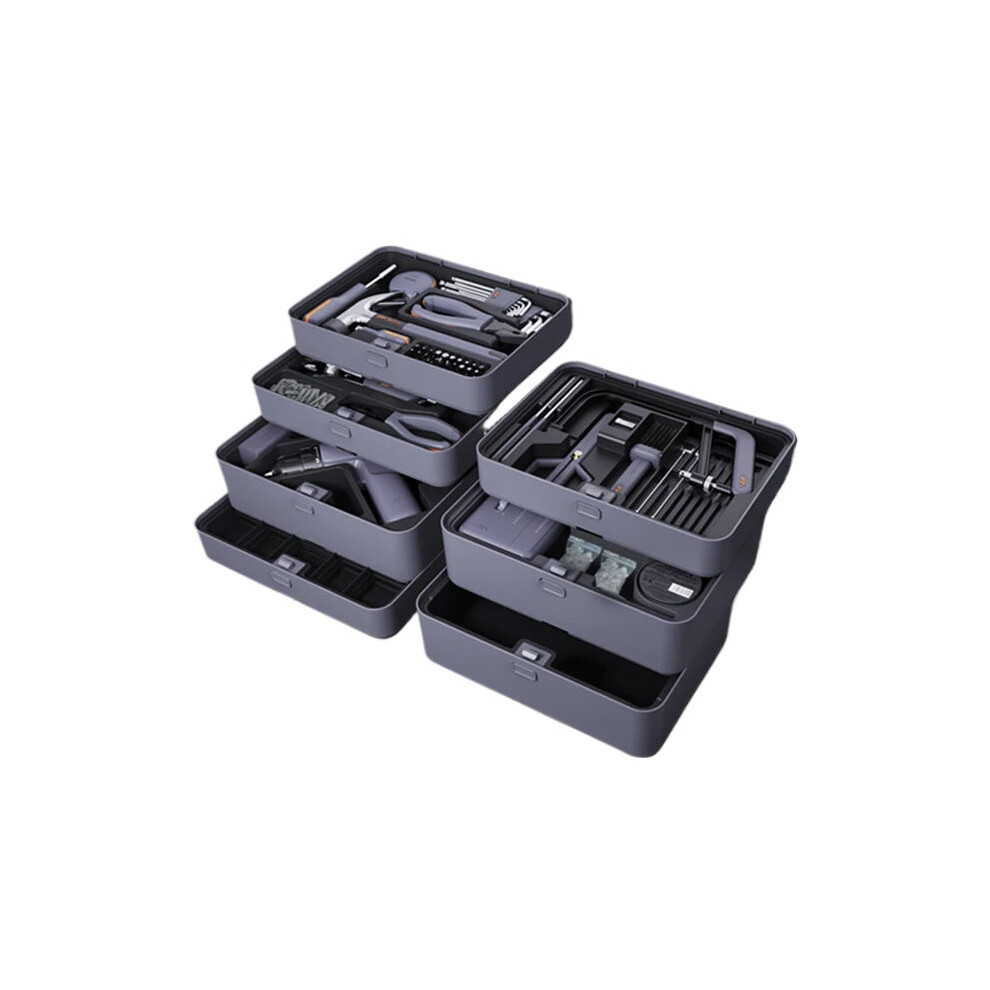 Comprehensive Multifunctional Electric Screwdriver Set & Repair Kit Toolbox For Household Use 313107052057