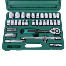 32-Piece Metric Steel Auto Repair Tool Set: Multi-Specification Screwdriver, Socket, Ratchet & Wrench Kit