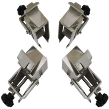 4-Piece Tire Dismantling Machine Set for Motorcycles & ATVs - Rim Adaptor Clamp Jaws for Wheel Removal & Repair
