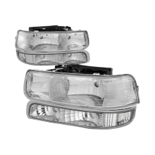 Chevrolet Silverado 99-02 LED DRL Fog & Turn Signal Lamp Set - GM2503187