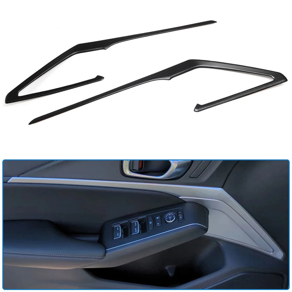 Carbon Fiber Interior Door Panel Trim Set For Acura Integra Type S A-Spec (2022-2025) 313103661635