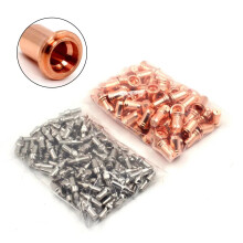 200pcs Plasma Nozzle & Electrode Set - 1.0mm, 40-60A, Copper Hafnium for IPT/PT Torch Models