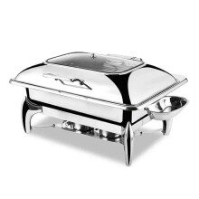 Luxury Stainless Steel Hydraulic Buffet Chafing Dish Set for Hotels