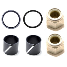 Mercury Oil Seal, Bushing, O-Ring, and M12 Nut Set - Part Numbers 26 87735, 818764, 33504, 897926