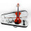 Solid Wood Electric Violin Set for Beginners & Advanced Players - Includes Case, Bow, and Strings 1