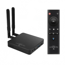 Ugoos AM6B Plus Android 9.0 TV Box - Amlogic S922XJ, 4GB DDR4, 32GB Opslag, WiFi 6, 1000M LAN, Bluetooth, 4K HD Media Player