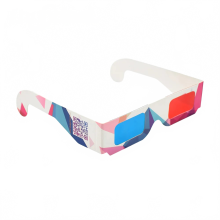 Thun Anaglyph 3D-bril voor projector, gaming en cinema - rood-blauwe stereo met frame