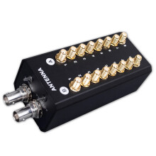 Leicozic 8-Channel Signal Amplifier & Antenna Distribution System for Wireless Microphone Audio RF Distribution in Recording & Interviews