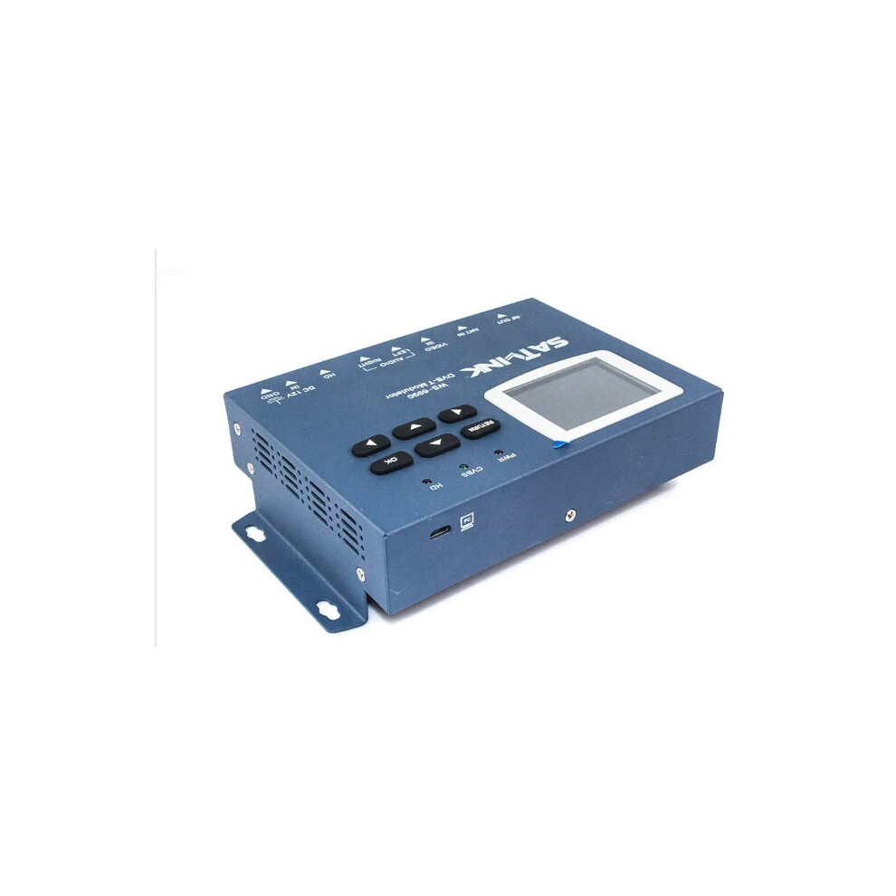 Satlink Ws6990 H.264 Terrestrial Dvb-T/C/Isdb-T Rf Modulator & Av Hd 1080P Meter For Dvd Recorder 313105061075