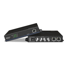 4-kanaals digitale tuner en IPTV-gateway: DVB-S/S2, DVB-C, ATSC, DVB-T/T2, TDT RF naar IP-converter voor tv-systemen