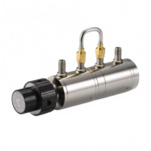 6GHz 2W RF Power Adjustable Attenuator with SMA Connectors, 0-90dB Range, 1dB Step, Rotary Control -