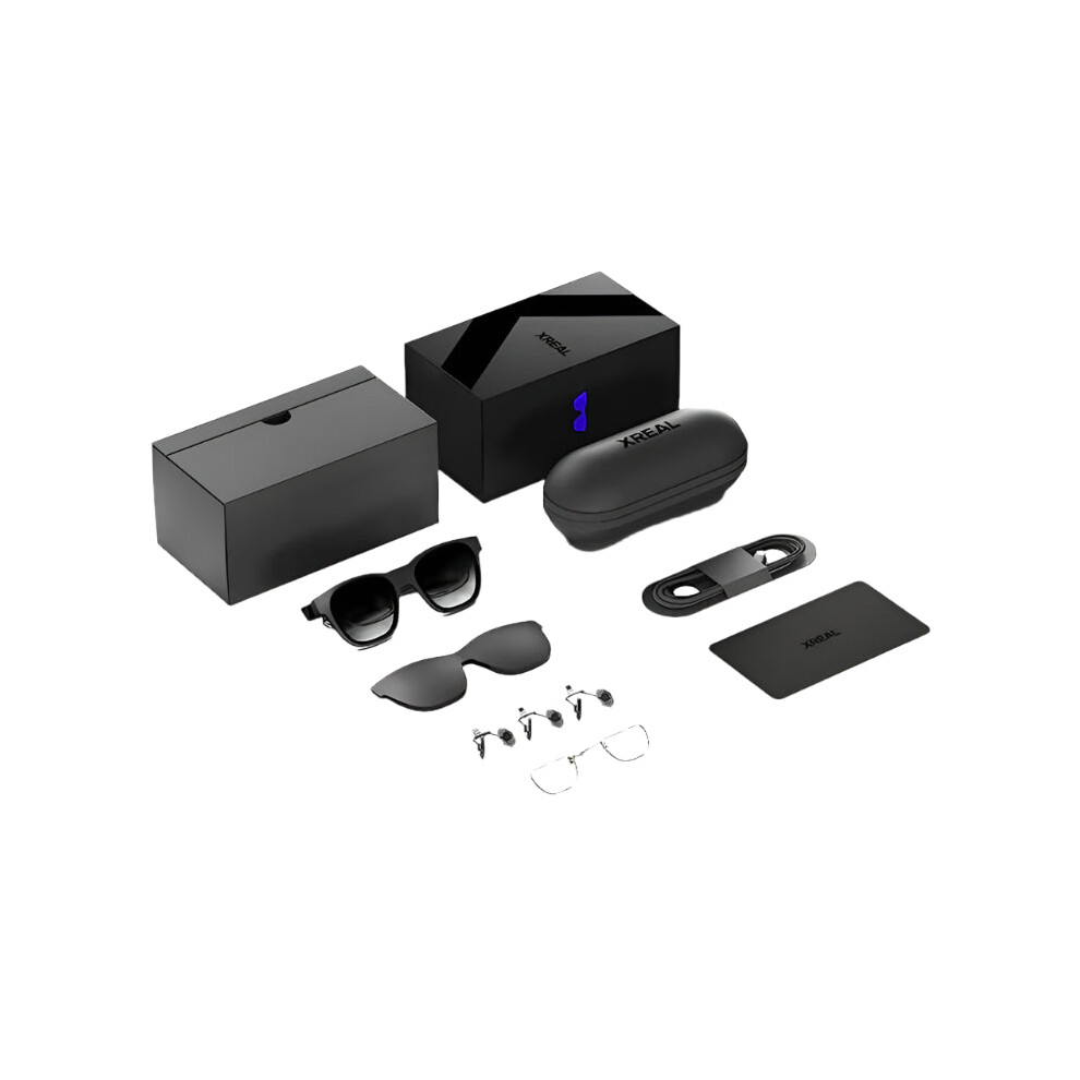 Xreal Air Ar Smart Glasses: Immersive 201 Micro Oled Virtual Theater For Streaming & Augmented Reality 313043148142