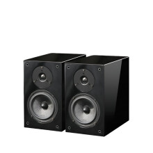 5-inch HiFi 150W 4-Ohm passieve boekenplankspeaker met pianolakafwerking - Professionele monitor met versterkeradapter