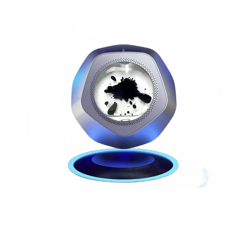 Bluetooth 5.0 Ferrofluid Speaker: Innovative Dancing Fluid Speaker For Music Rhythm - Perfect Office & Home Desktop Decor 7445014833870
