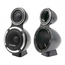 High-Performance 3-Weegs Auto Geluidsset: 3,5-Inch Middenrange en 61mm Tweeter met Aluminium Beugelbasis