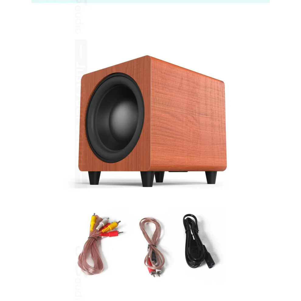 10-Inch 150W Wooden Subwoofer Speaker With Stereo Bass And Surround Sound For Tv & Stage 705353687037