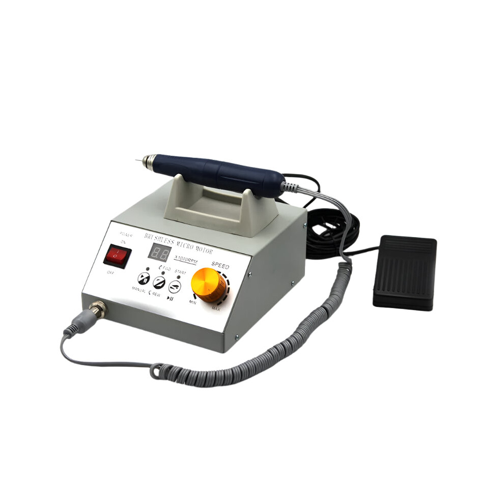 High-Speed 60000 RPM Brushless Dental Micromotor Handpiece for Precision Polishing and Lab Work
