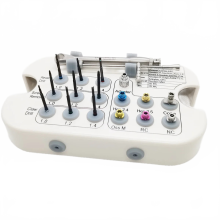 Ultiem Tandheelkundig Implant Schroef Extractor Kit - Precisie Omgekeerde Boor en Bur Tool voor Verbroken Implantaat Verwijdering