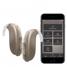 Oticon Jet 2 BTE PP Hörgerät - 48 - Kanal programmierbares digitales Hörgerät mit Fernbedienung für Mobiltelefone