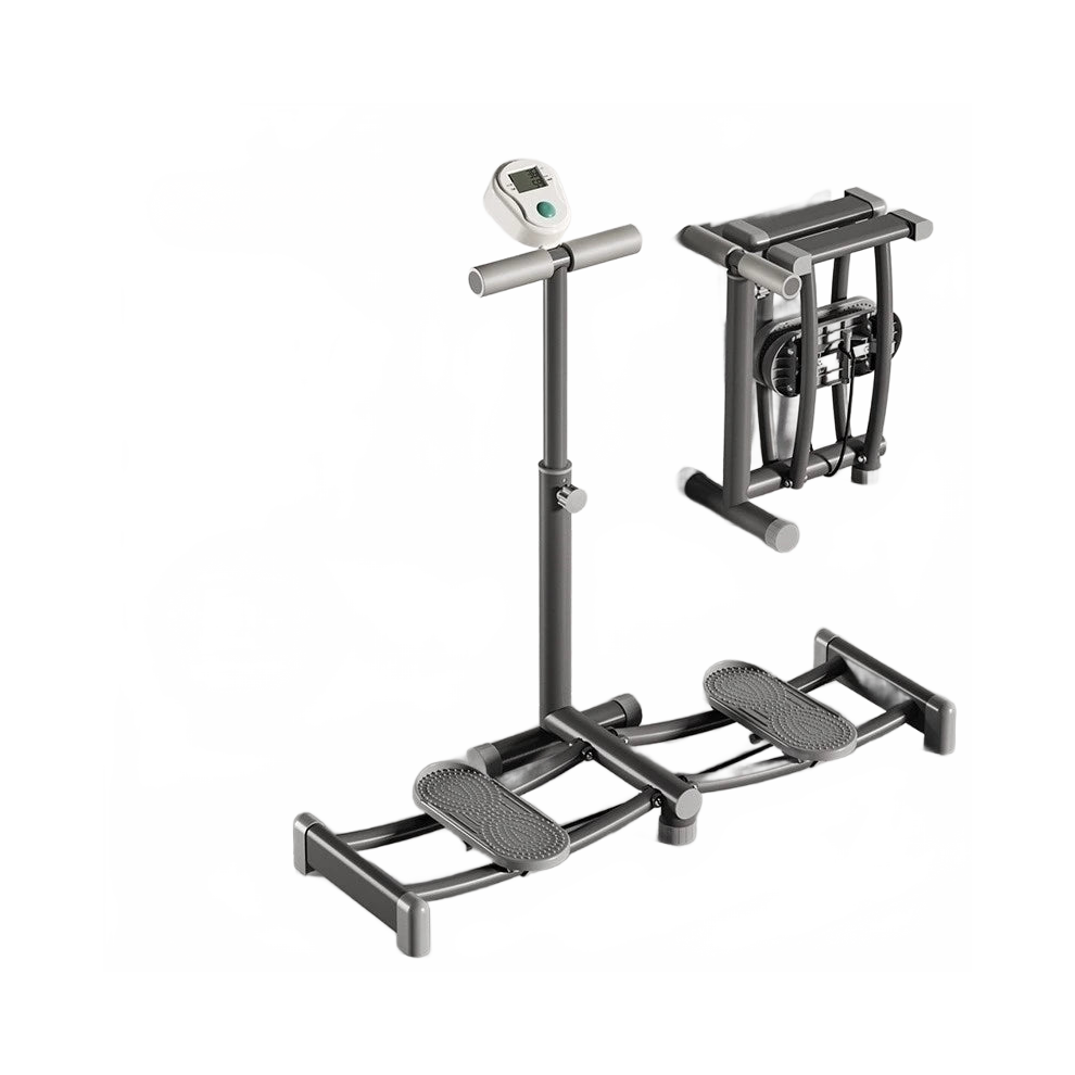 Multifunctional Ski Machine & Pelvic Floor Trainer: Postpartum Repair, Inner Thigh & Leg Workout with Armrest Support