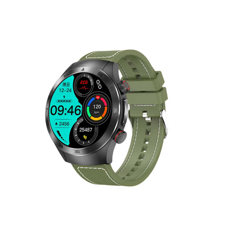2024 Advanced Men's Smartwatch with ECG, PPG, Laser Blood Glucose Monitoring, Heart Rate & Sports Tracking - Compatible with Huawei & Xiaomi