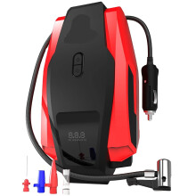 Kompakter 12 V Digitaler Auto - Luftaufbläser mit automatischem Stopp & Zigarettenanzünder - Anschluss - 120 W Leistung