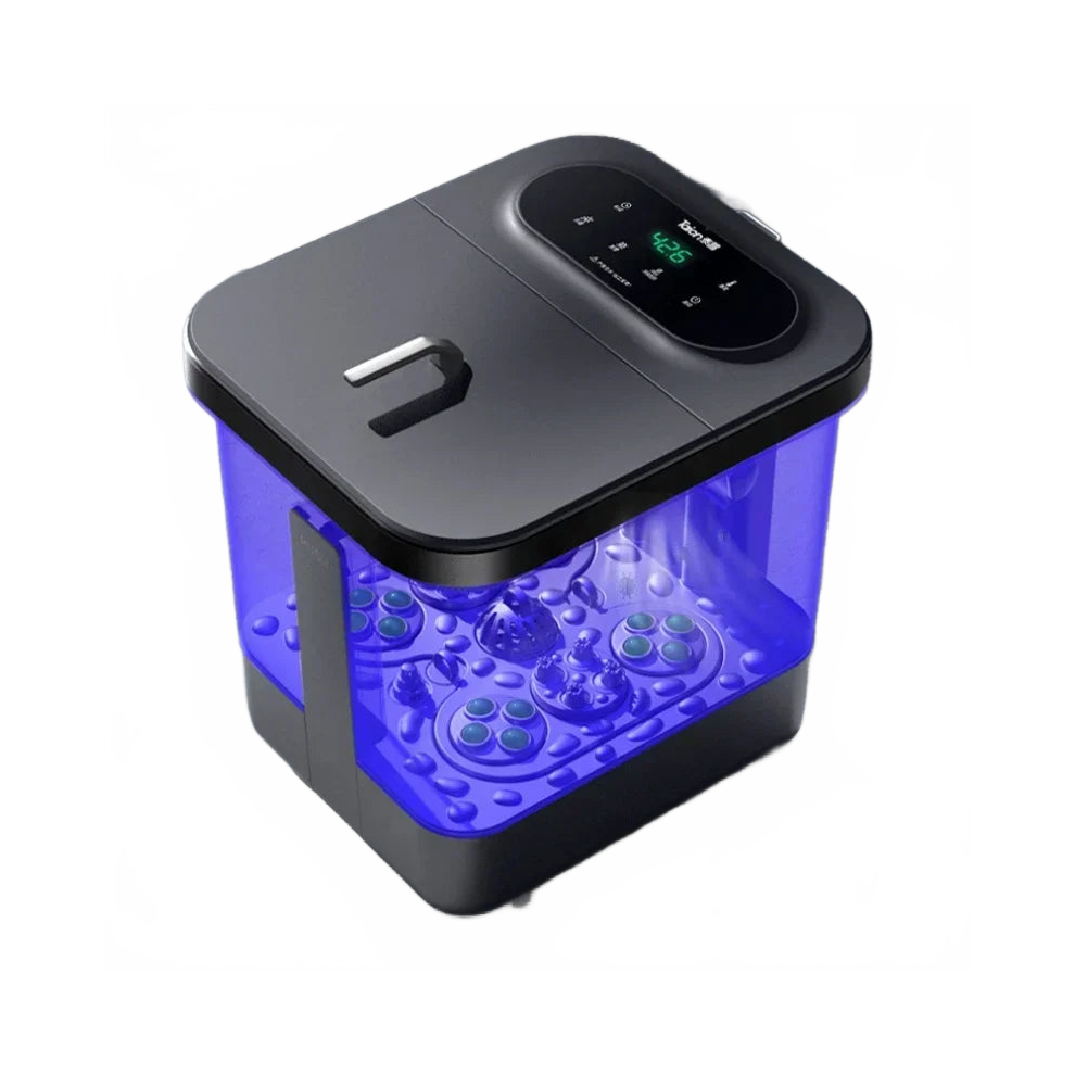 Automatic UV Sterilization Foot Bath Bucket with Constant Temperature Massage for Hygienic Foot Care