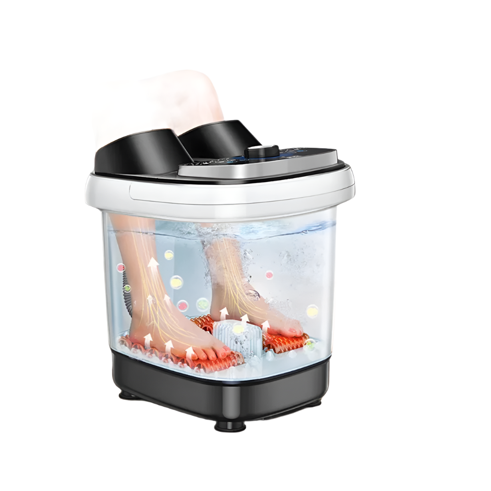 Automatic Heated Foot Bath with Massage & Sauna Function - Electric Deep Barrel Pedicure Machine