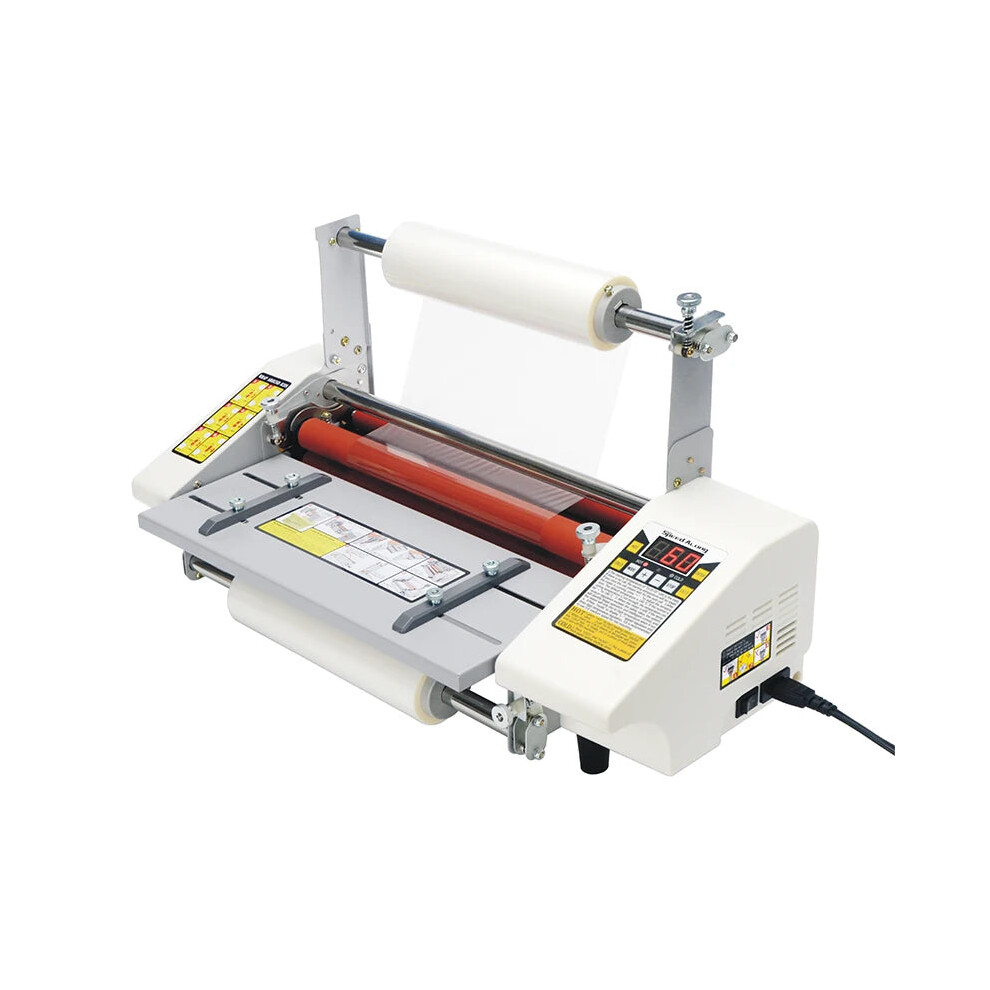 Versatile 9350 A3 Laminating Machine: Cold & Hot Laminator for Photos & Films, 1.1m/min Speed