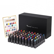 Venalisa VIP Kit: 15 ml Jelly Semi - Transparent Nagellack - Gel mit seidigem mattem Top - Neue Ankunft im Camouflage - Lack