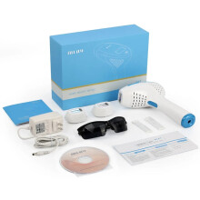 MLAY M3 Laser Hair Removal Epilator - Permanent Hair Removal Machine for Face, Body & Bikini with 500,000 Flashes