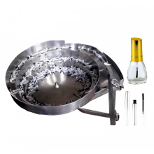 Anpassbarer SUS304 Automatischer Vibrations - Kosmetikbürsten - Schalenförderer - 400 mm