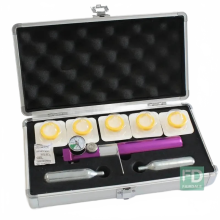 Portable Carboxytherapy Device for Eye Wrinkle Reduction, Stretch Mark Removal, and Cellulite Treatment