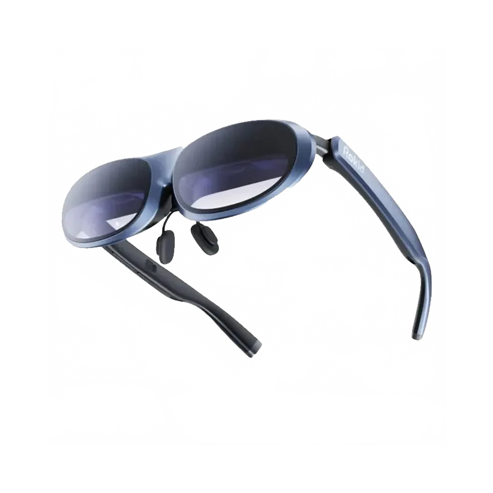Rokid Max AR Glasses: Myopia-Friendly Smart Wearable Headsets with 1080p Augmented Reality Video Display