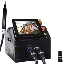 Hoge Kracht 3500W Draagbare 808 Diode Laser voor Salongebruik: 2-in-1 Pico-seconde Tattoo- en Haarverwijderingsmachine