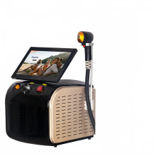 4 - Wellen - Alexandrit - Diodenlaser - Haarentfernungssystem - 808 nm, 1064 nm, 755 nm Kühlkopf für dauerhafte Salon - Qualität Epilation