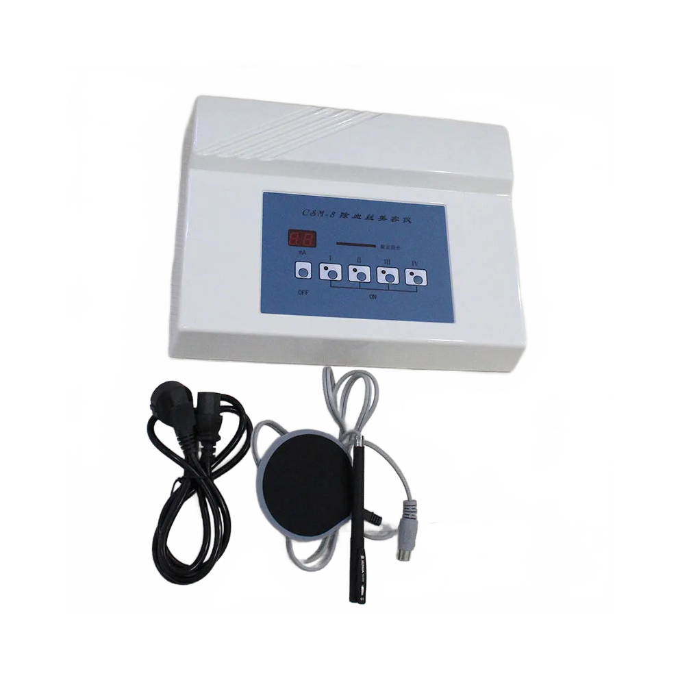 Red High-Frequency Rf Needle Beauty Machine For Spider Veins And Facial Blood Spot Removal
