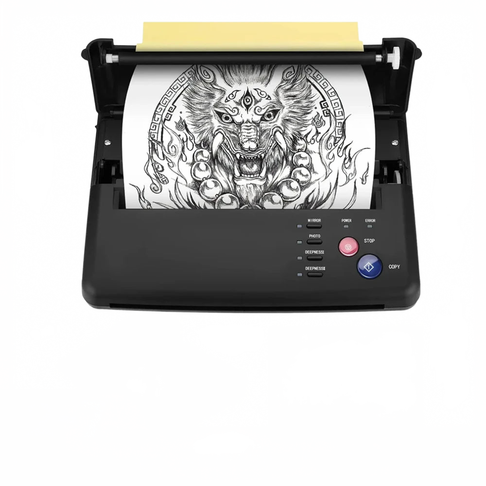 Thermal Stencil Maker: Tattoo Transfer Machine for Precision Design Printing