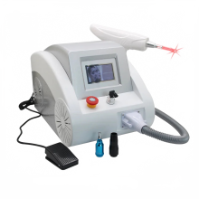Advanced Laser Tattoo & Eyebrow Removal Machine - ND YAG Q-Switch 1064nm & 532nm for Spot, Mole, and Dead Skin Treatment in Salons