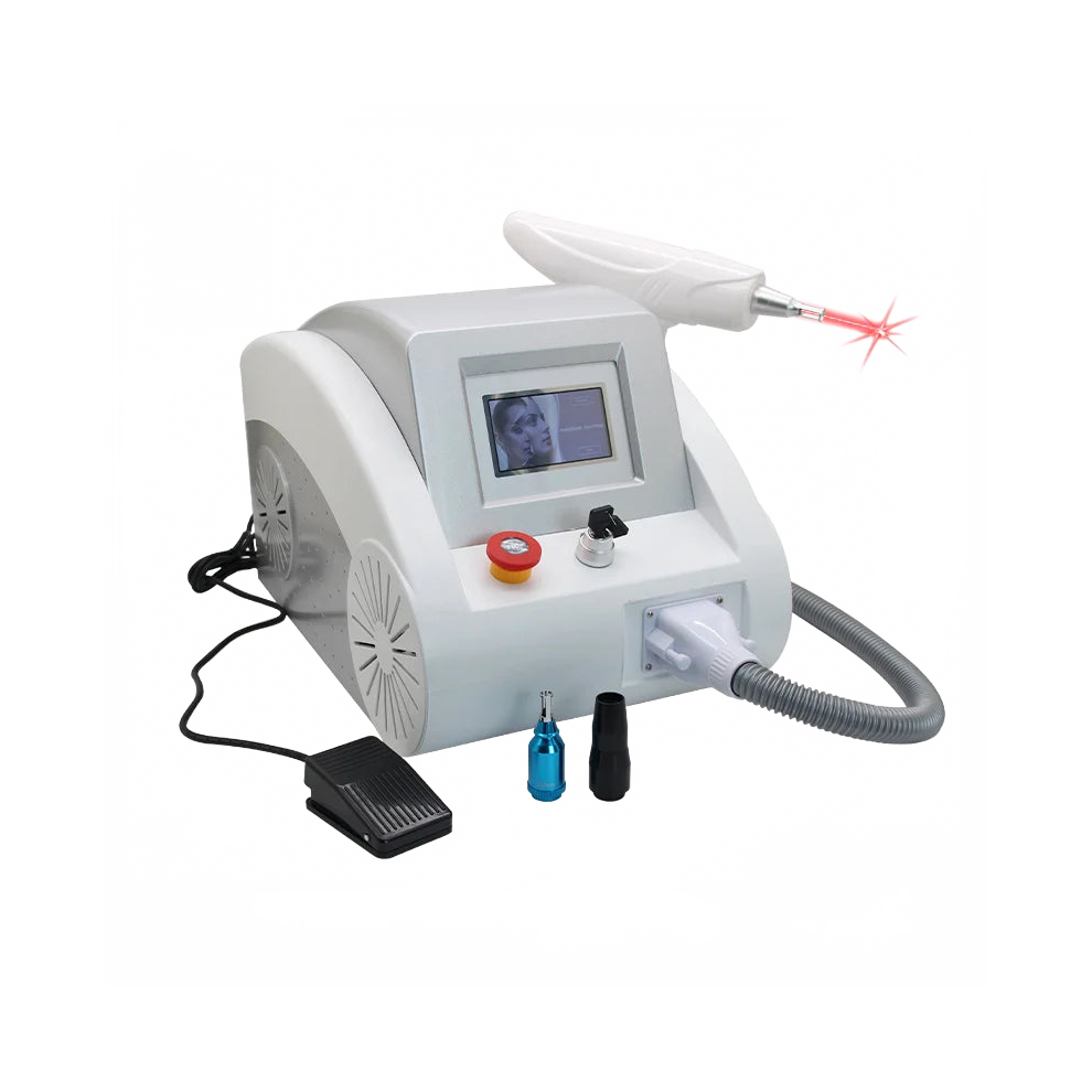 Advanced Laser Tattoo & Eyebrow Removal Machine - ND YAG Q-Switch 1064nm & 532nm for Spot, Mole, and Dead Skin Treatment in Salons