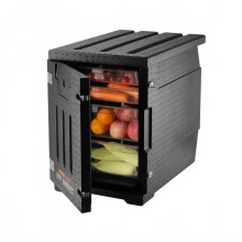 82Qt isolierter stapelbarer Lebensmittelbehälter - tragbarer Geschirrbox & warmer