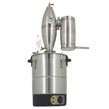 20L Stainless Steel Alcohol Distiller & Brewing Kit for Whisky, Wine, and Beer