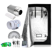 Veelzijdig kweektentkamer kit met koolstoffilter - meerdere maten (50-300cm) voor hydrocultuursystemen