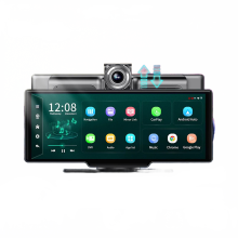 Imagebon Android 13 10. 26 - Zoll Dashcam - 4 G, 6+128 GB, 8 - Kern, ADAS, 5 G Wi‑Fi, GPS, FM, 24h Parkmonitor, Spiegel - Video - Recorder