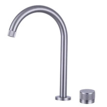 Elegant Copper Double-Hole Split Basin Faucet for Modern Washbasins