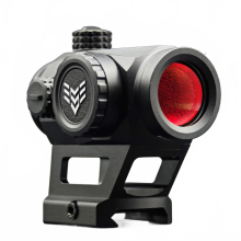 Swampfox Optics Gen 2 Liberator II 1x22 2 MOA Compact Shake 'N Wake Rode Doelzoeker voor Geweren en Shotguns