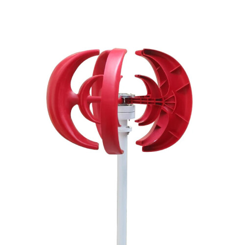 Compact 3000W Vertical Wind Turbine - Versatile 12V/24V/48V for Home & Farm Use with MPPT Controller Compatibility