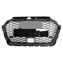 Audi A3/S3 8V Front Bumper Center Grille with ACC Hole - RS3 Style (2017-2020)